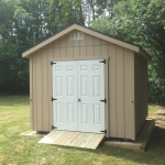 New Berlin WI shed with Gable Soffits